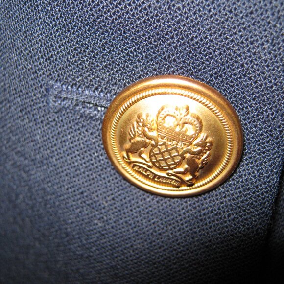 Lauren - Ralph Lauren Navy Blazer - New Never Worn w/Tags - Size 14 - Picture 8 of 10